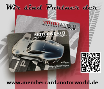 TRiooo ist Partner der Motorworld Membercard