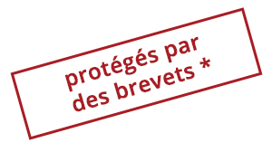 protégés par des brevets *