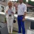 Begüßung der Geschäftspartner durch Bürgermeisterin Rosa-Maria Maurer und Geschäftsführer Christian Verschl auf der Dachterrasse